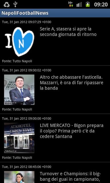 Napoli Football News截图1