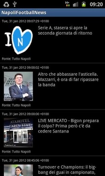 Napoli Football News截图