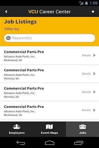 职业中心 VCU Career Cent...截图2