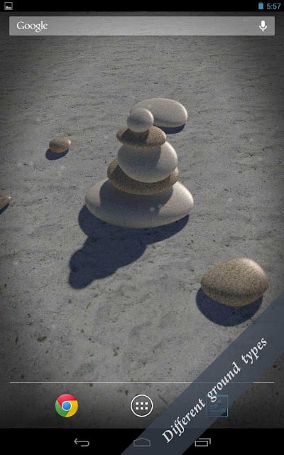 3D Zen Stones LWP Free截图3