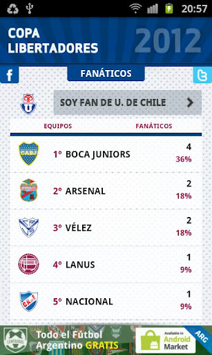 Copa Libertadores 2012截图7