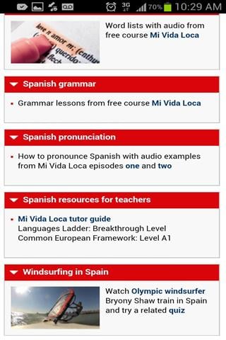 学习西班牙语课程截图3
