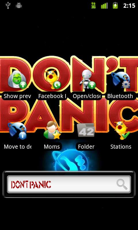 ADW.theme Don't Panic (FREE)截图4