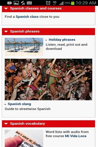 学习西班牙语课程截图2