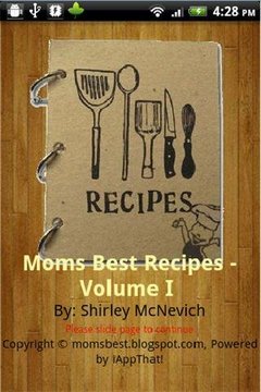 Mom's Best Recipes - Volume 1截图