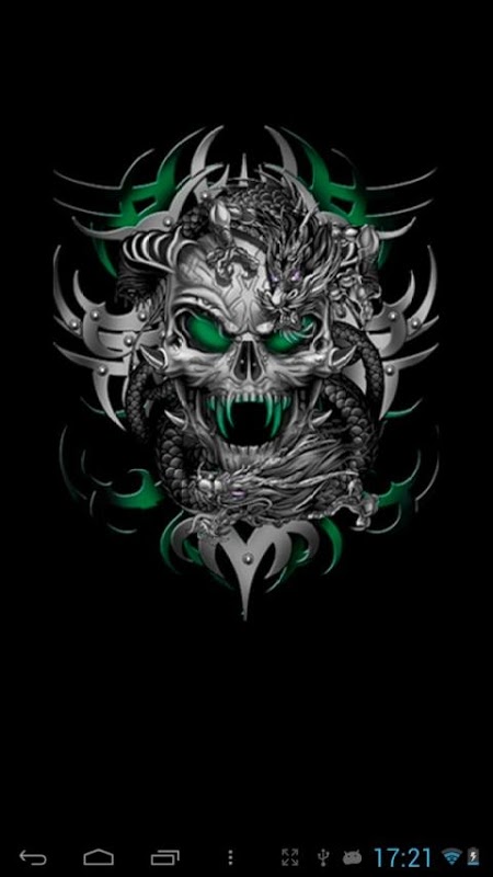 Skull live wallpapers截图1