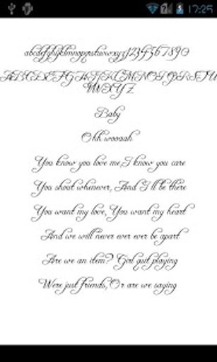 Romantic Pack FlipFont&reg; Free截图8