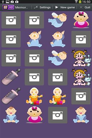 Memory Baby CaringBaby Caring Games截图2