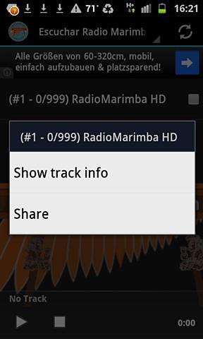 Radio Marimba HD截图2