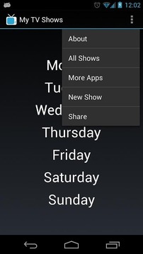 My TV Shows截图