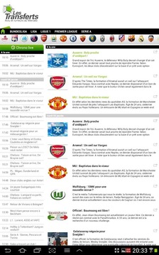 Les Transferts - Infos Foot截图