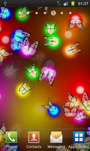 NeoN-ButterFlies LiveWallpaper截图2