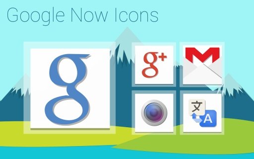 Google Now Icons- NOVA GO ADW截图3