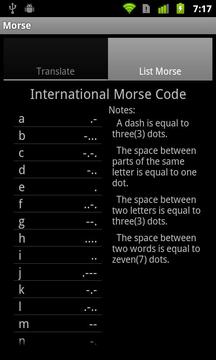 Morse Messenger截图