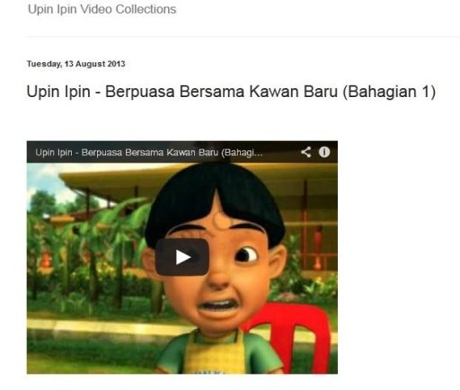 Watch Upin Ipin Videos截图1