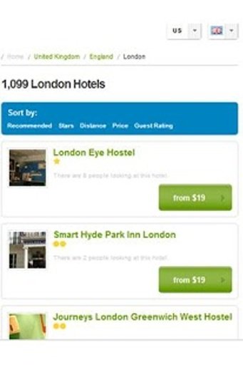 London Cheap Hotels Search截图7