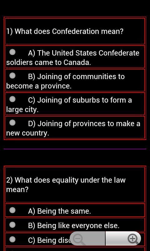 Citizenship Test - Canadian截图3