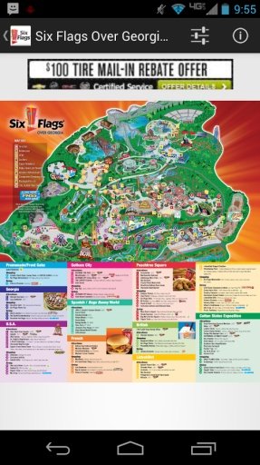 Six Flags Maps截图6