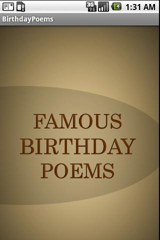 Birthday Poems截图1