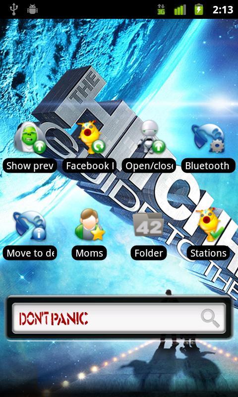 ADW.theme Don't Panic (FREE)截图3