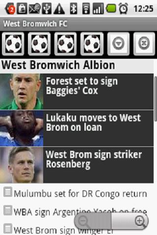 West Bromwich Albion FC News截图2