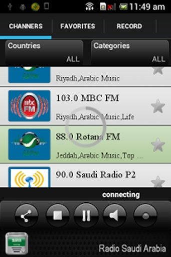 Radio Saudi Arabia截图1