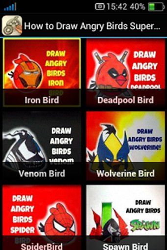 How to Draw Birds Angry Heros截图8