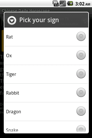Chinese Daily Horoscope截图2