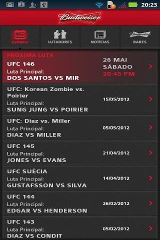 UFC Budweiser截图5