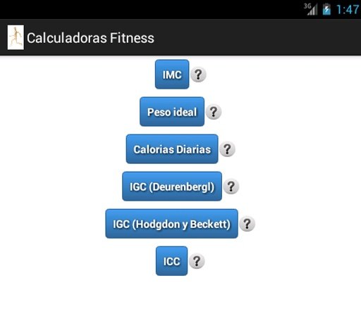 Calculadoras Fitness截图3