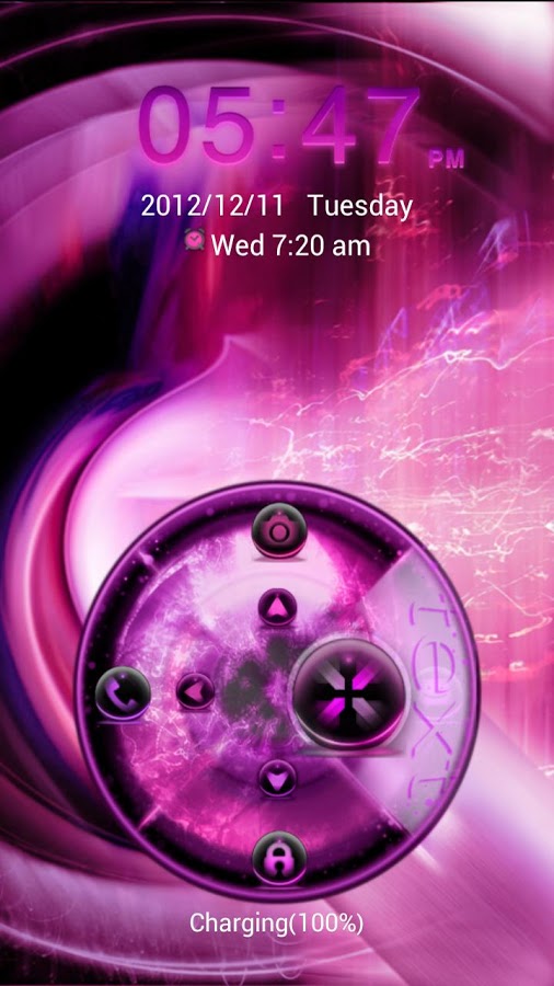 Pink Nexus Q GO Locker Free截图7