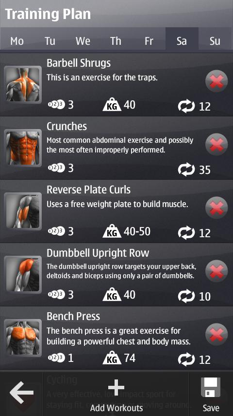 Barbell Gym Tracker截图3