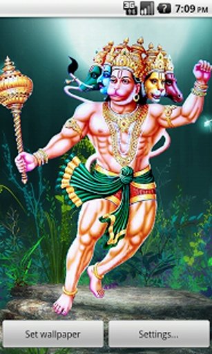 Hanuman Darshan Live Wallpaper截图2