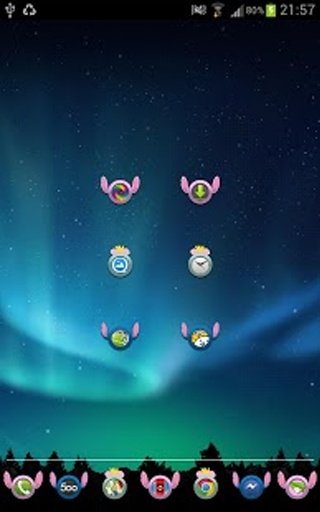 Stitch Ring Icon Theme截图1