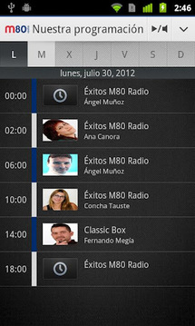 M80 Radio para Android截图