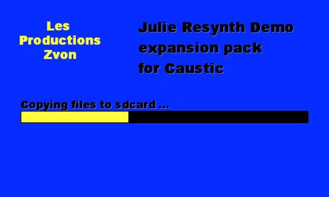 Julie Resynth demo for Caustic截图2