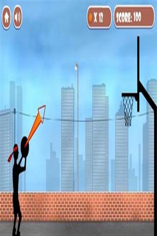 篮球投篮 Stick Basketball shoot截图4