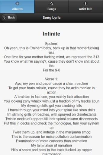 Eminem All Lyrics截图2