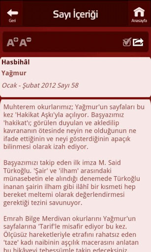 Yağmur Dergisi截图8