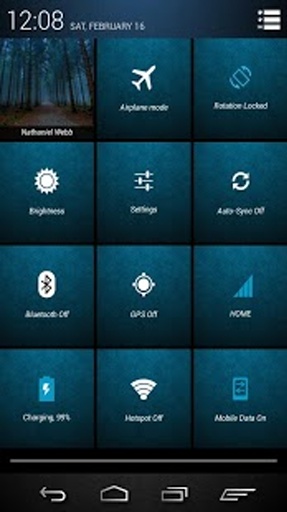 Blue Elegance Theme Free截图2