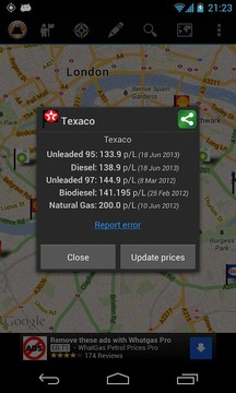 WhatGas Petrol Prices截图