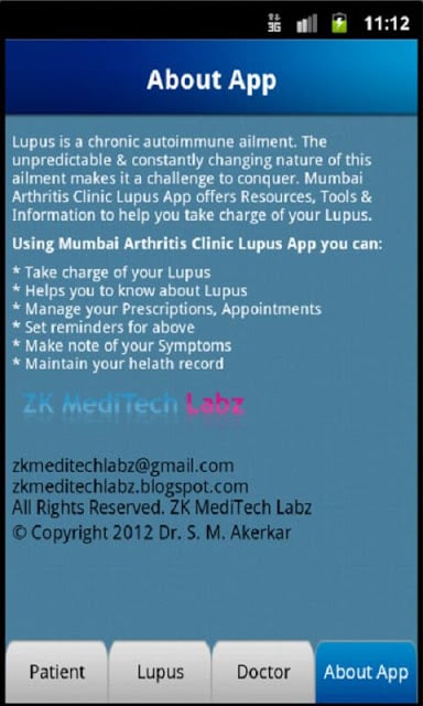 The Lupus App截图4