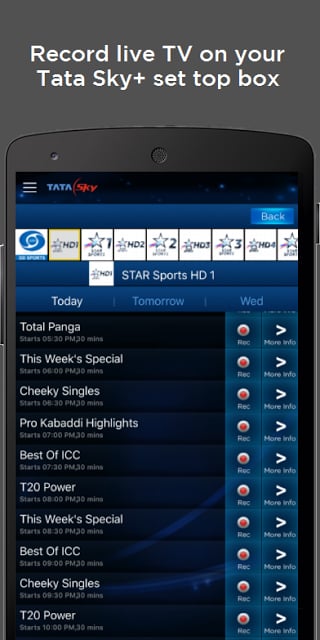 Tata Sky Mobile截图1