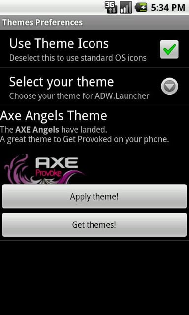 Axe Angel Theme截图3