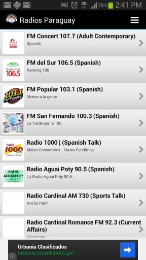 Radios Paraguay截图3
