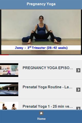 孕期瑜伽视频 Pregnancy Yoga Video截图1