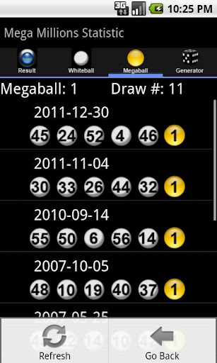 Mega Millions Statistic Free截图7