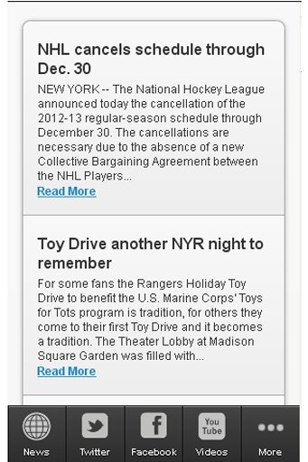 New York Hockey Fan App截图1