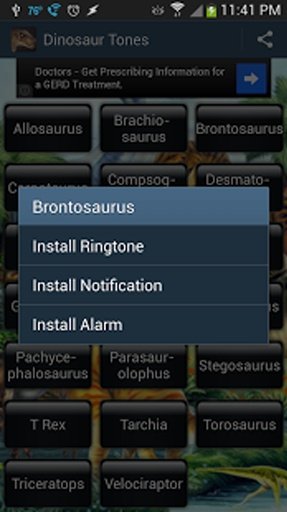 Dinosaur Sounds And Ringtones截图2