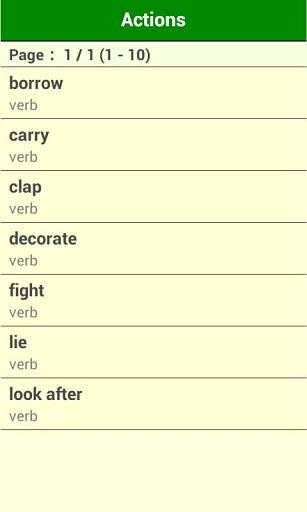 Grade 3 English Vocabulary截图3